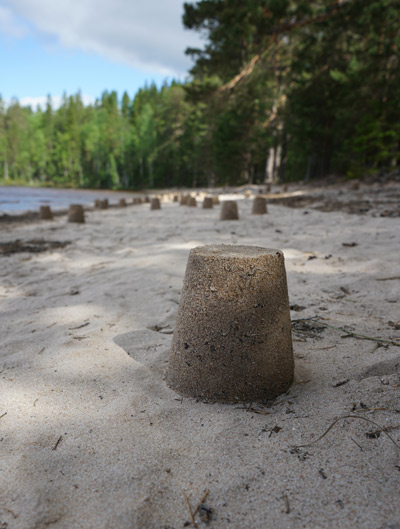 Kakutus, Haukanhieta beach, Helvetinjärvi, Finland, 2018
