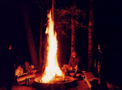 Forest Camp, Gallery Kari Kenetti, Helsinki, 1998